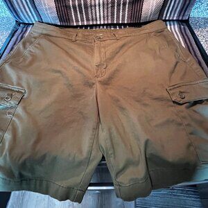 St. John's Bay Comfort Stretch 10" Mens Stretch Fabric Cargo Short